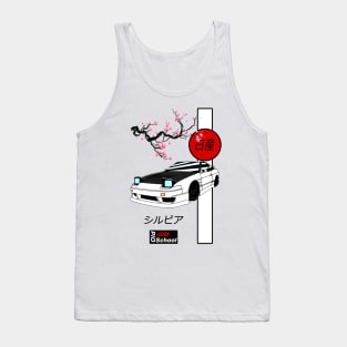 JDM 180SX Red Sun Edition Tank Top